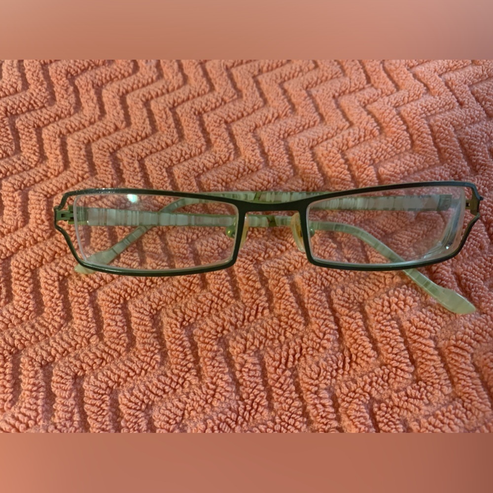 Metal Eyeglasses with Case